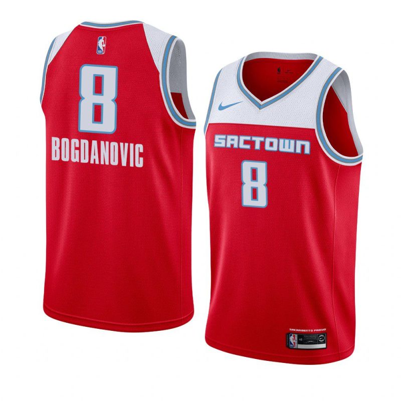 kings bogdan bogdanovic city jersey men's red 2019 20