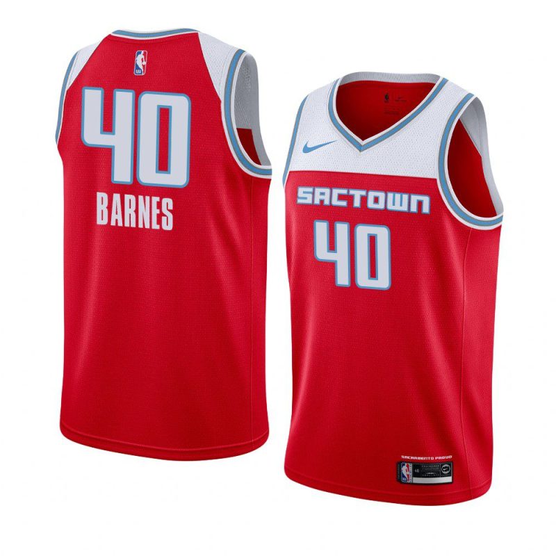 kings harrison barnes city jersey men's red 2019 20