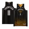 klay thompson 2022 23warriors jersey city editionauthentic black