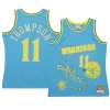 klay thompson hardwood classics jersey sidewalk sketch blue