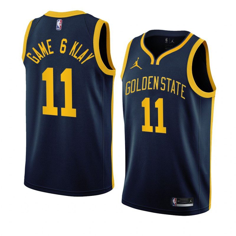 klay thompson statement jersey game 6 klay navy