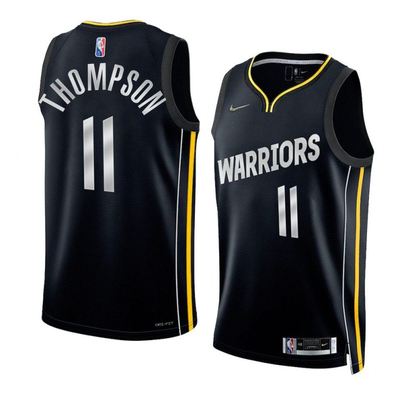 klay thompson warriorsjersey 2022 select series black