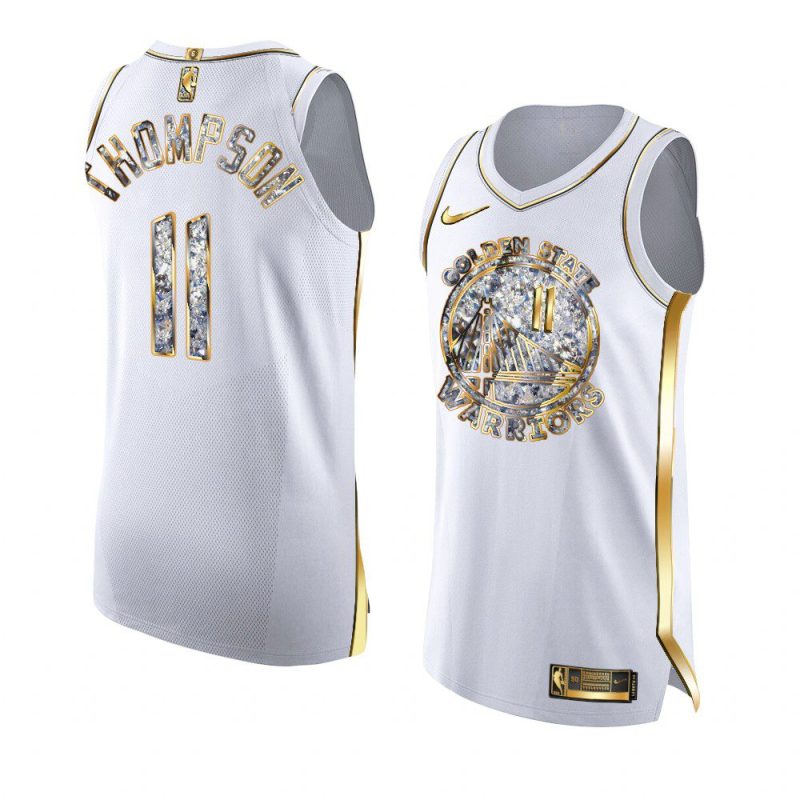 klay thompson white 2022 nba playoffs jersey