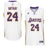 kobe bryant 2014 15 new white swingman jersey