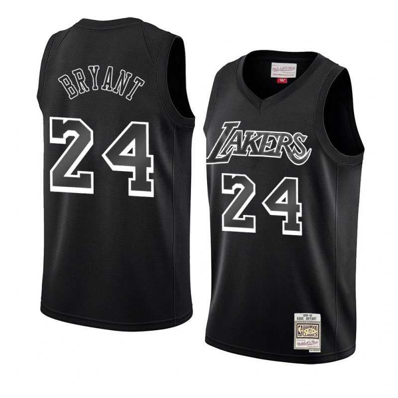 kobe bryant jersey hardwood classics black throwback men's