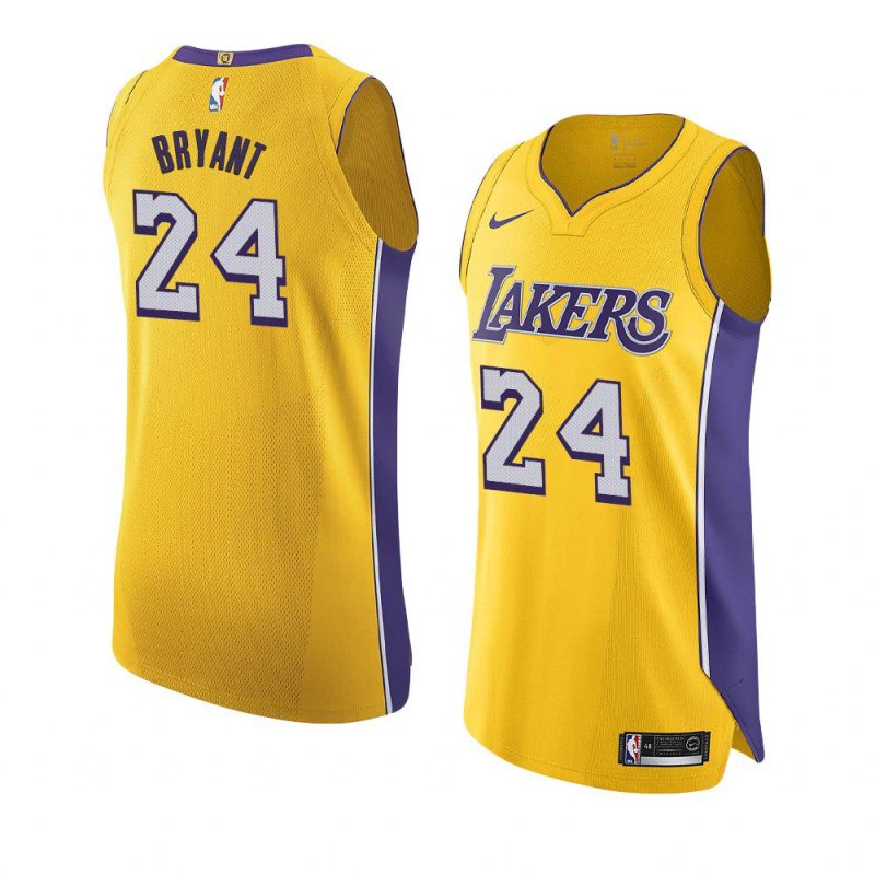 kobe bryant jersey icon yellow authentic