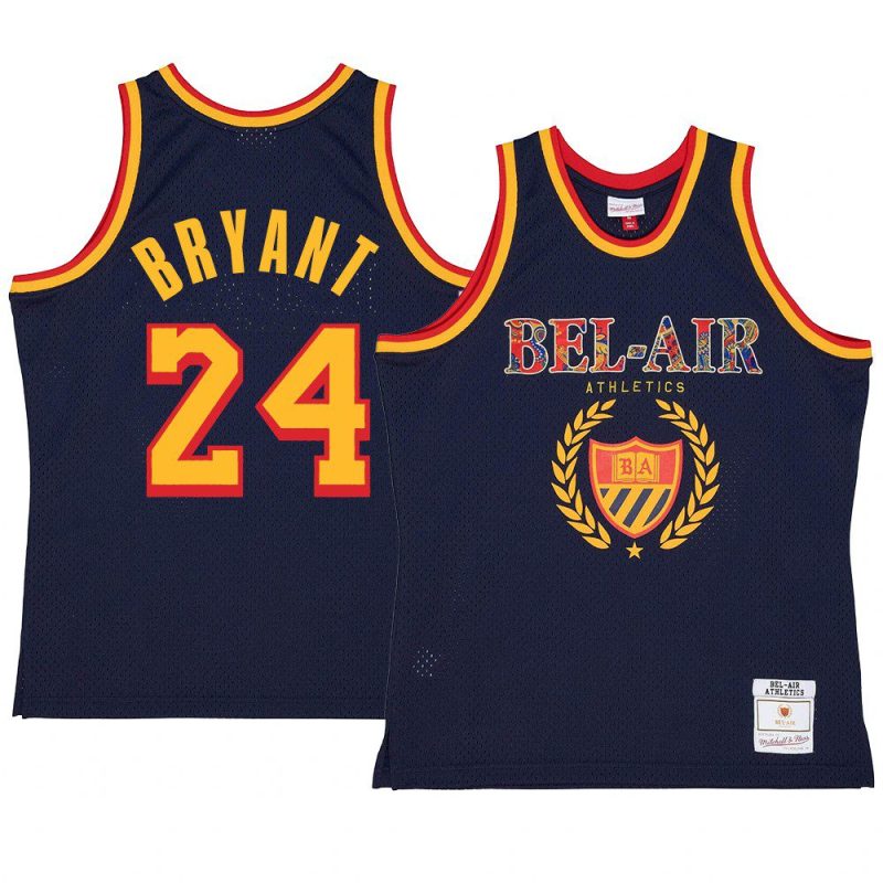 kobe bryant jersey mitchell ness x bel air navy game