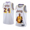 kobe bryant jersey portrait edition white mvp