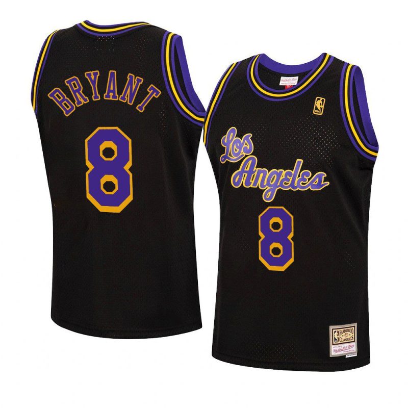 kobe bryant lakers hollywood nights blackjersey black