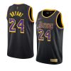 kobe bryant swingman earned edition jersey black 0a