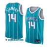 kobi simmons hornetsjersey icon edition turquoiseswingman