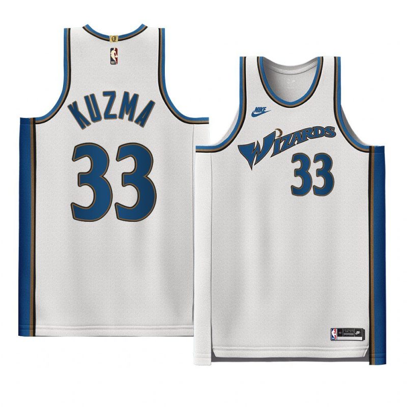 kyle kuzma white classic edition jersey