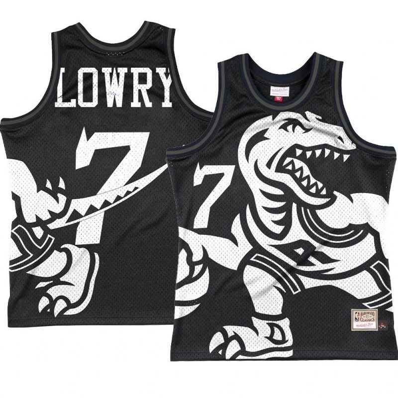 kyle lowry jersey big face 3.0 black