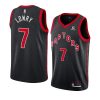 kyle lowry jersey statement black sun life patch men's