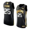 kyle young golden authentic 2021 march madness pac 12 jersey black