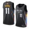 kyrie irving jersey 2021 nba playoffs black