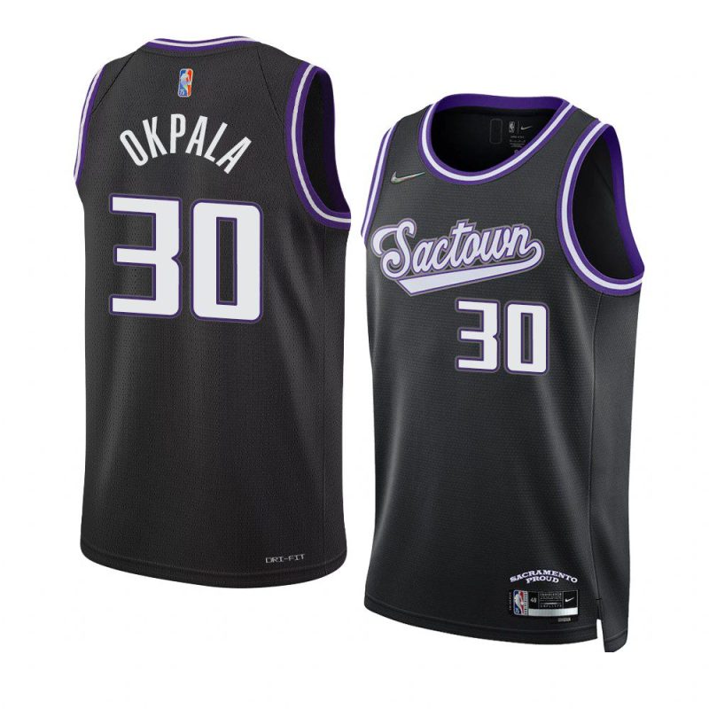 kz okpala kingsjersey city edition black75th diamond badge