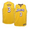 lakers anthony davis city jersey youth gold 2019 20