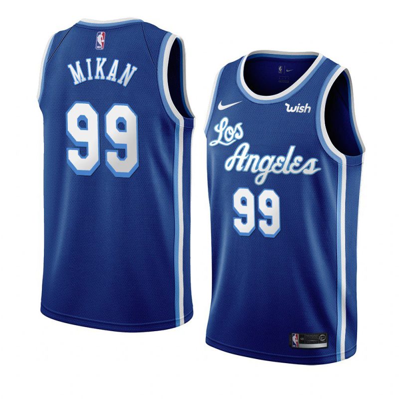 lakers george mikan royal classic edition jersey