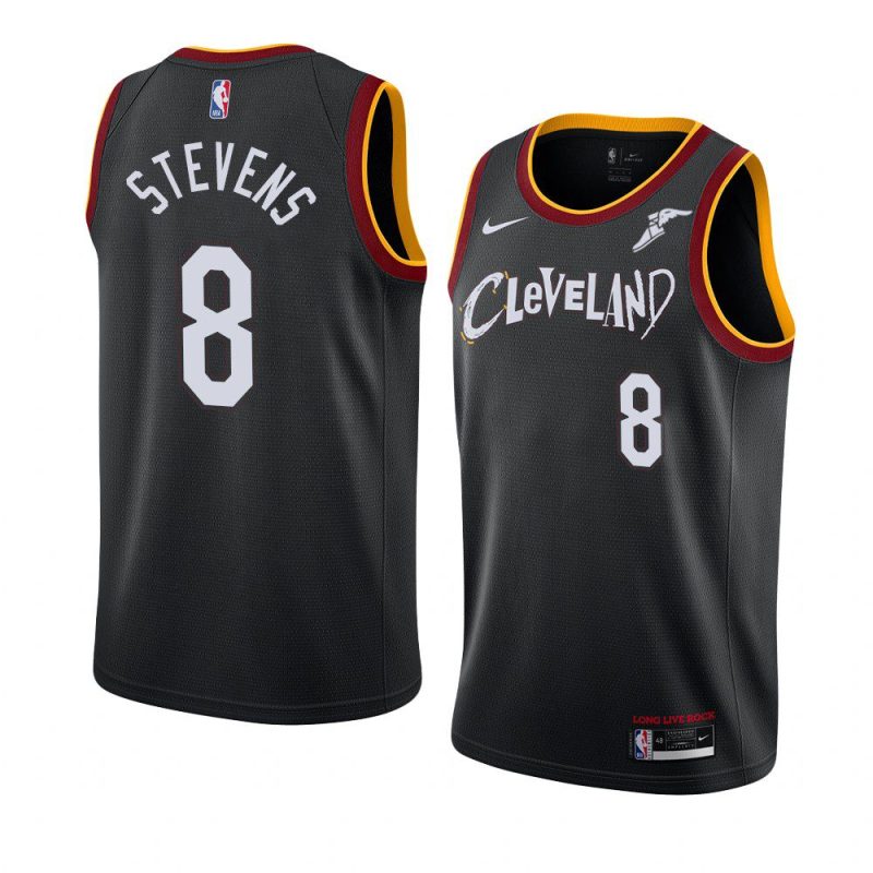 lamar stevens jersey city edition black stevens men's