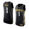 lamelo ball hornets golden edition blackjersey black