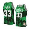 larry bird jersey retro tie dye green nba 75th