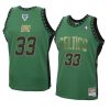 larry bird special edition jersey hardwood classics green