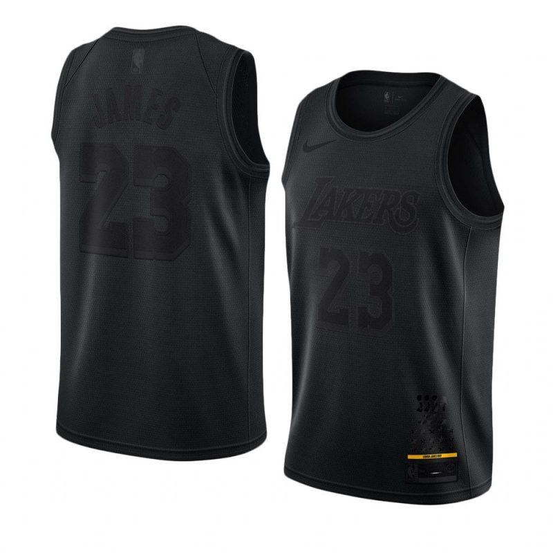 lebron james 23 mvp black jersey