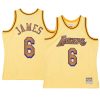 lebron james hardwood classics jersey space knit yellow