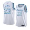 lebron james jersey city edition white 2020 21