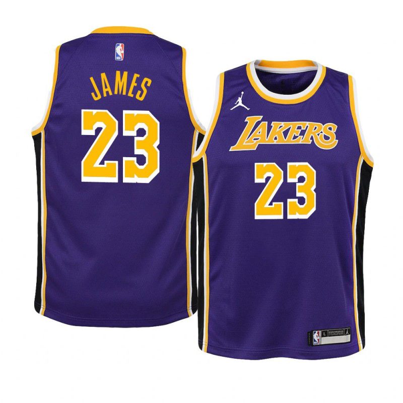 lebron james jersey statement purple youth