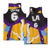 lebron james lakers art gold purplejersey gold purple