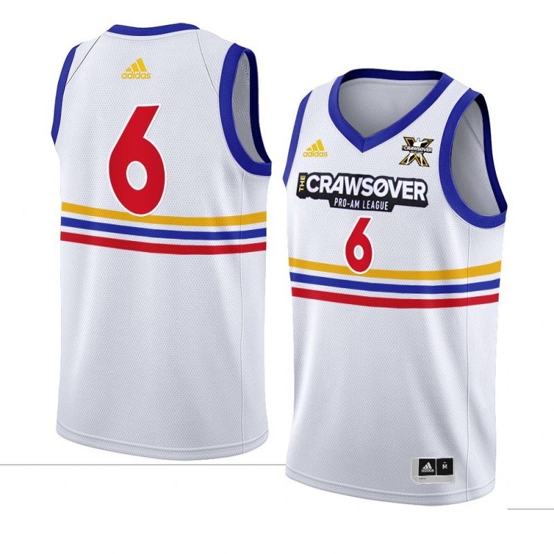 lebron james seattle jersey 2022the crawsover pro am white