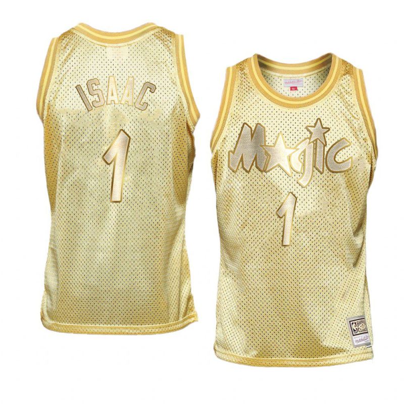 limited jonathan isaac jersey midas sm gold