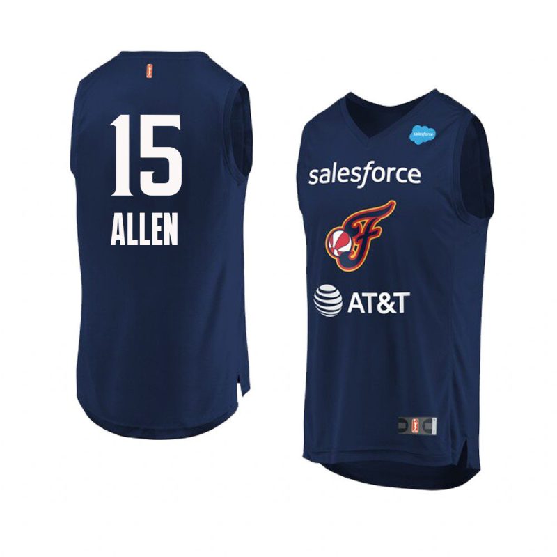 lindsay allen women's jersey swingman blue 2020