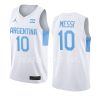 lionel messi argentina goat for legendjersey white