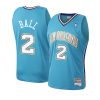 lonzo ball hwc mesh jersey throwback teal