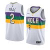 lonzo ball jersey 2019 20 men's city