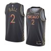 lonzo ball jersey city edition black