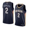 lonzo ball navy icon jersey