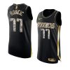 luka doncic black 2022 nba playoffs jersey