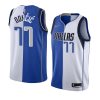 luka doncic mavericks split edition whitejersey white