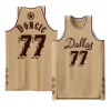 luka doncic mavericks wild west brownjersey brown