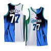 luka doncic mavericks x slovenia 2021 tokyo olymipcs debut white bluejersey white blue