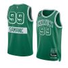 luka samanic celticsjersey city edition green75th diamond badge