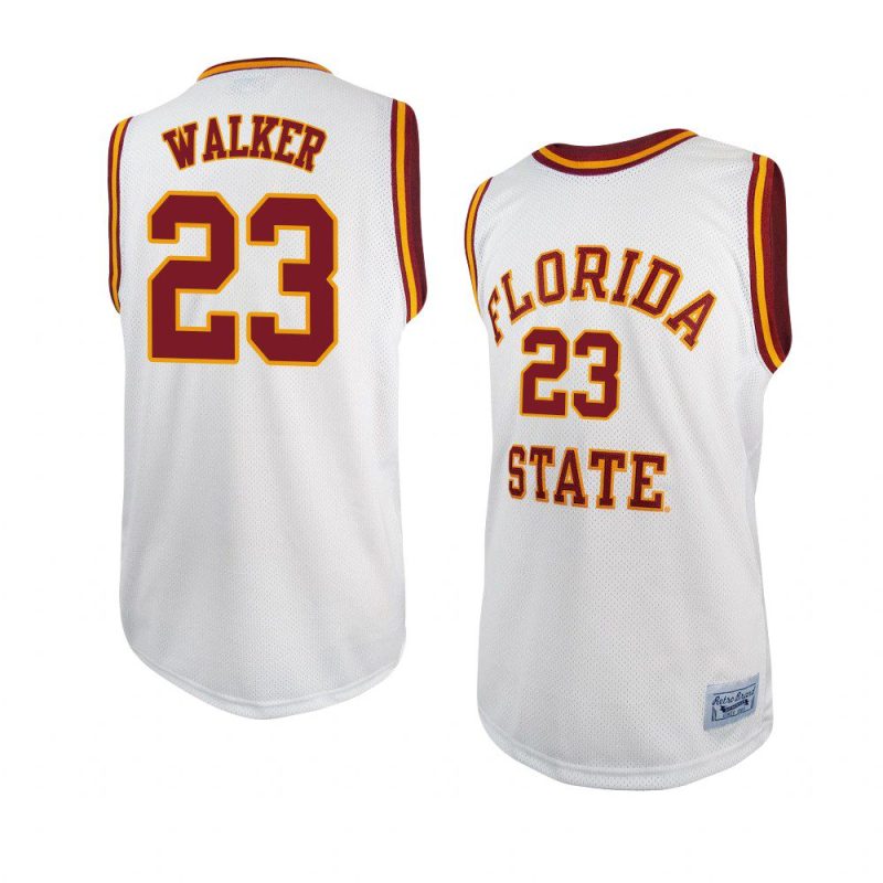 m.j. walker original retro jersey basketball white