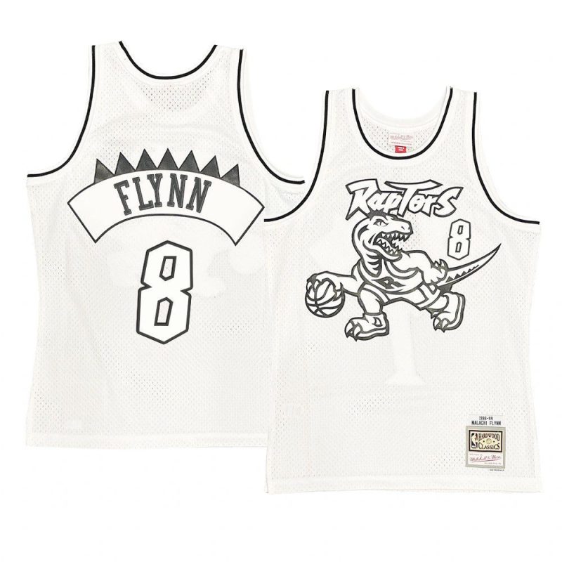 malachi flynn black logo jersey throwback white