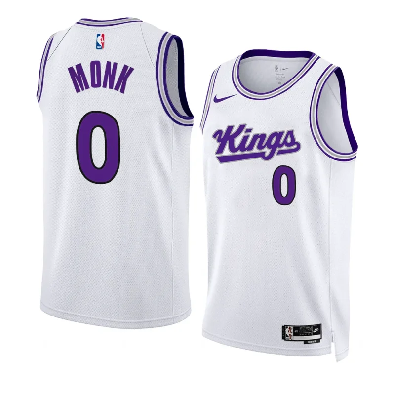 malik monk kingsjersey 2023 24association edition whiteswingman