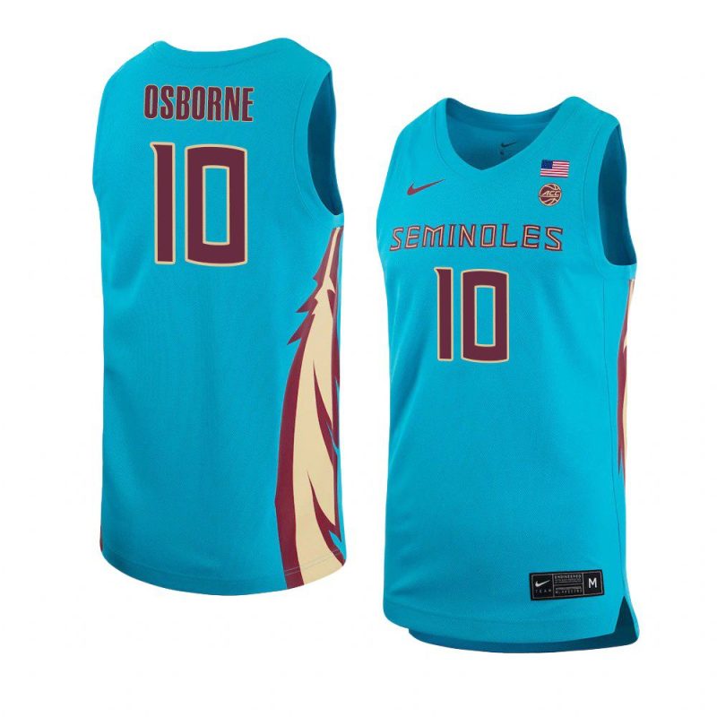 malik osborne alternate jersey basketball blue