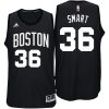 marcus smart black adidas fashion swingman jersey